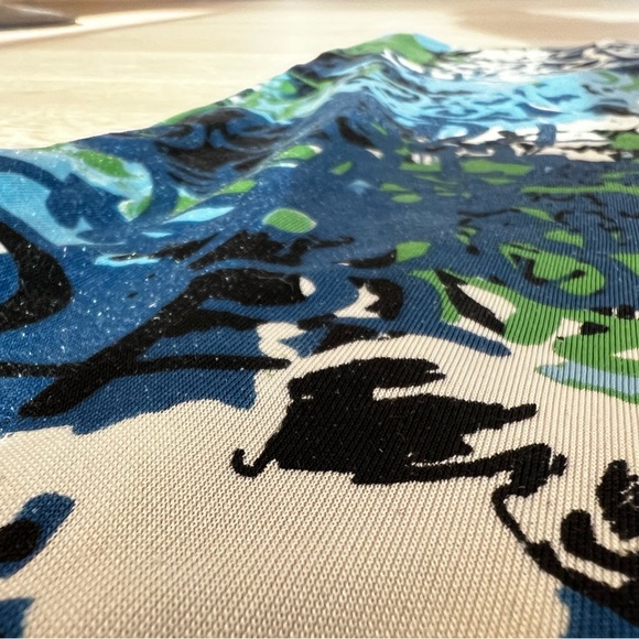 TORY BURCH Silk Print Dress SZ S - Picture 5 of 7